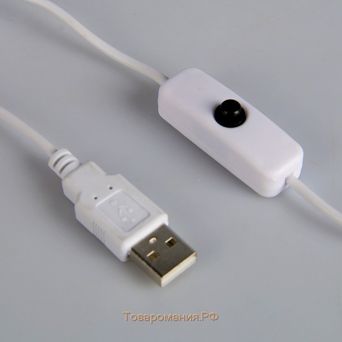 Лампа на прищепке "Стиль" МИКС 13LED 1,5W провод USB 4x9x31,5 см RISALUX