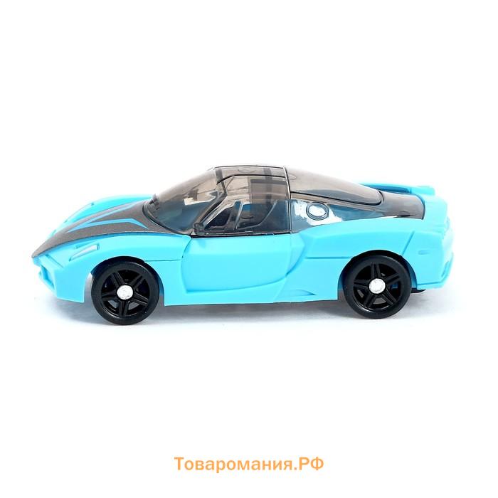 Робот «Автобот», трансформируется, цвет голубой