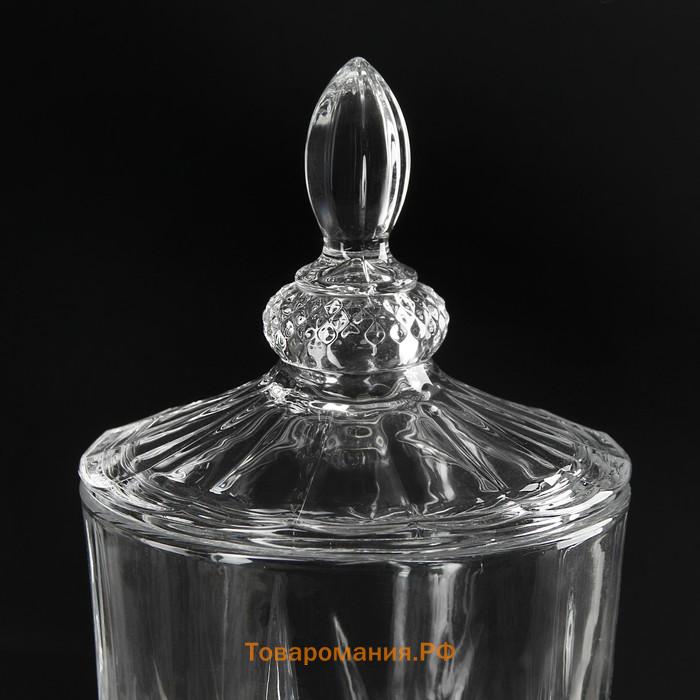 Диспенсер для напитков стеклянный Magistro «Кристалл», 3 л, 17×50 см