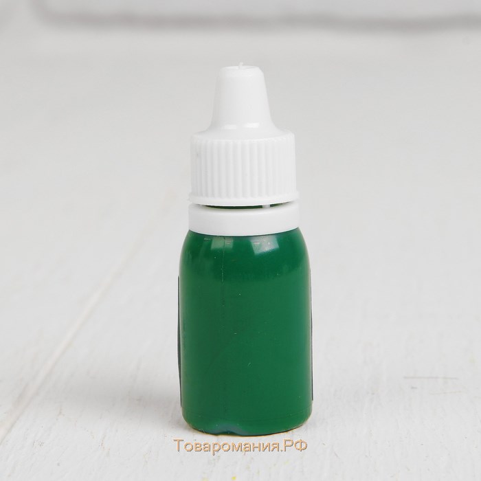 Пигмент косметический немигрирующий Green Cosmetic Color, зелёный, 10 мл