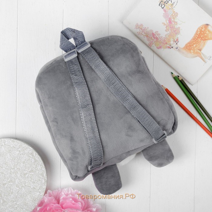 Рюкзак детский для девочки «Зайчик с морковкой»,28х4х28 см