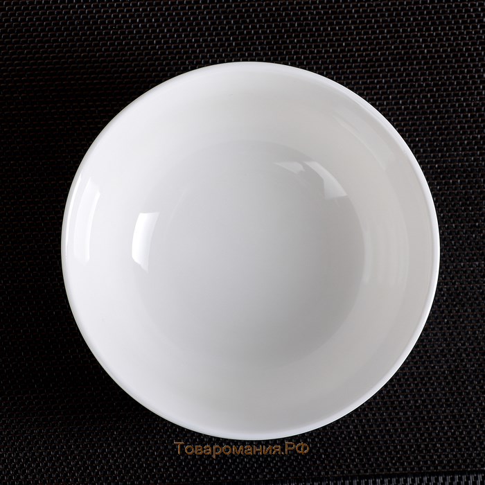 Салатник фарфоровый Wilmax «Юлия Высоцкая», 350 мл, d=12 см, цвет белый