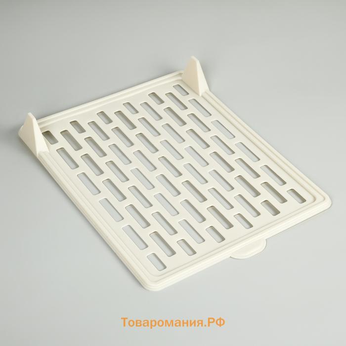 Разделитель для одежды , 33×25,5 см, белый