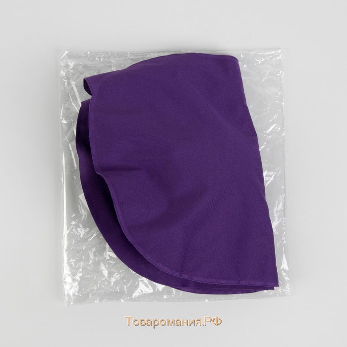 Подушка для шеи дорожная, надувная, с насосом, 47 × 27 см, картонная коробка, цвет МИКС