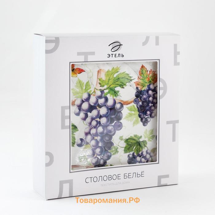 Скатерть "" Provence d=220 +/- 3см, 100% хлопок, саржа 190 гр/м2