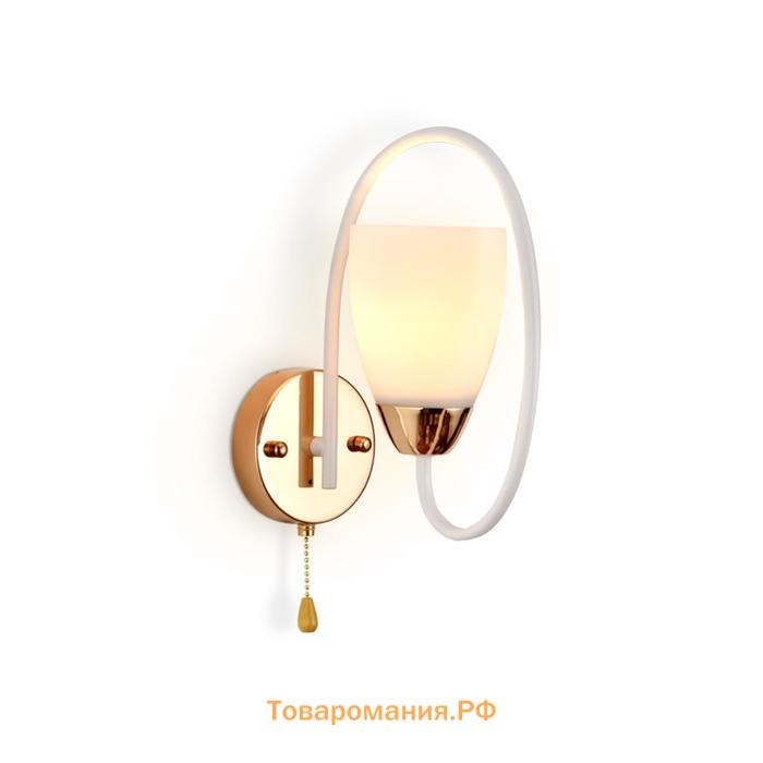 Бра Ambrella light Traditional, 40Вт E27, цвет белый, золото
