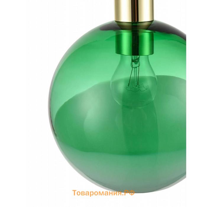 Светильник Unicum, 1x60Вт E27, цвет зелёный