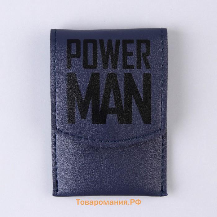 Маникюрный набор 4 предмета «Power man», 10,2 х 7 см