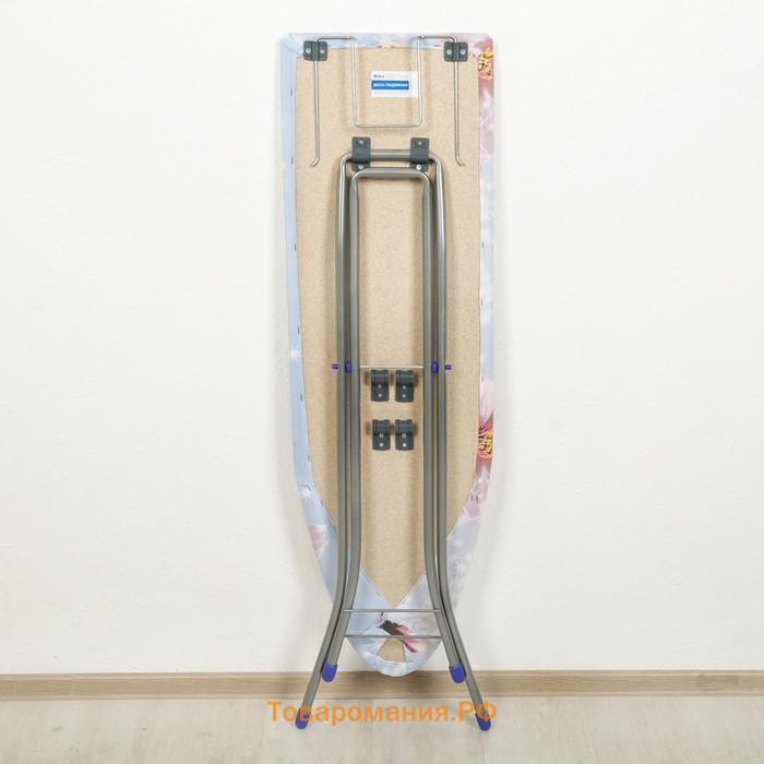 Доска гладильная Nika «Белль-Юниор 1», 111×34,5 см, два положения высоты 70, 80 см, микс