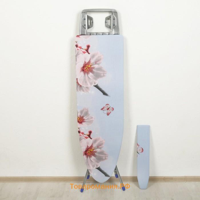 Доска гладильная Nika «Белль Классик 2», 122×34 см, два положения высоты 70, 80 см, европодставка, МИКС