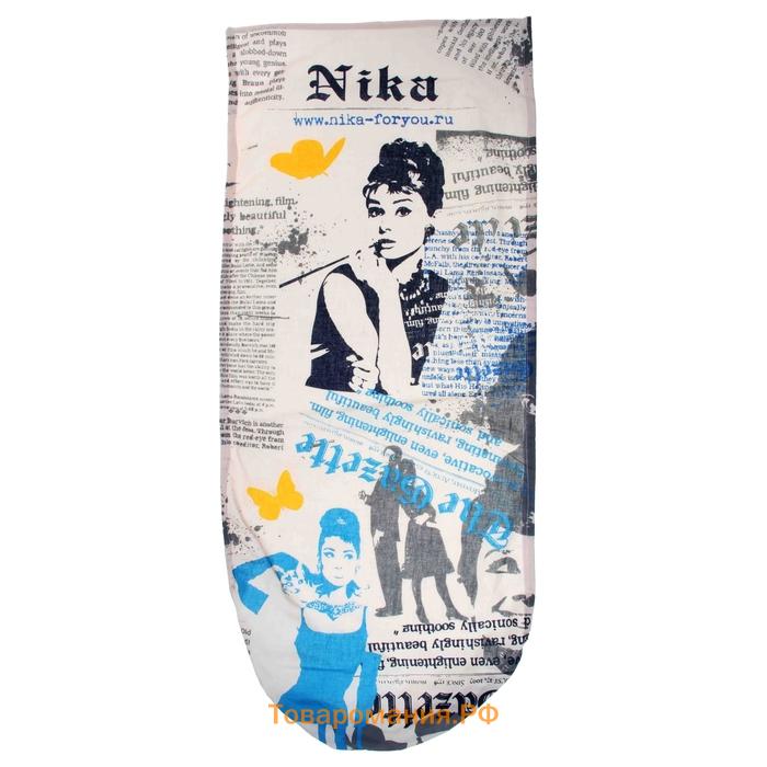 Чехол для гладильной доски Nika, 130×52 см, рисунок МИКС