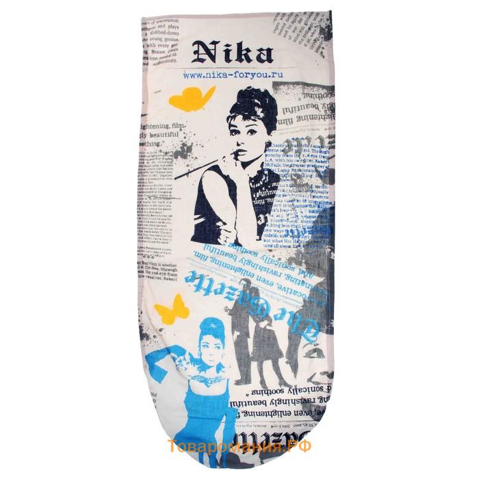 Чехол для гладильной доски Nika, 130×52 см, рисунок МИКС