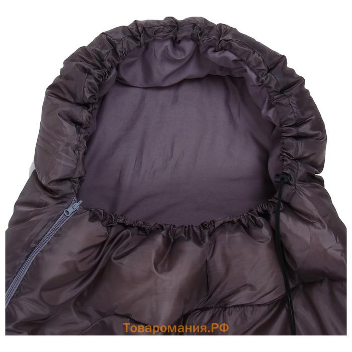 Спальный мешок СП3XL, 235 х 85 см, от -5 до +10 °С, цвет МИКС