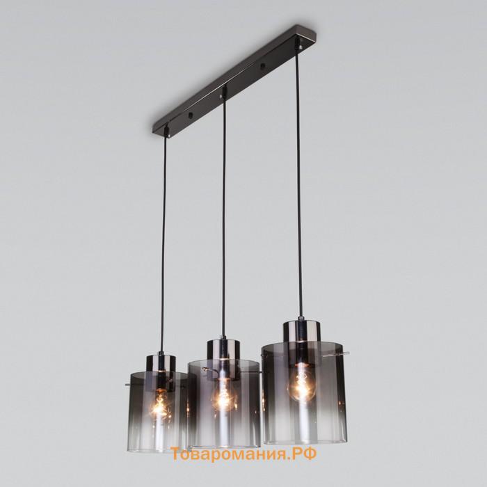 Подвесной светильник со стеклянными плафонами Trim, 40Вт, E27, 69x15 см