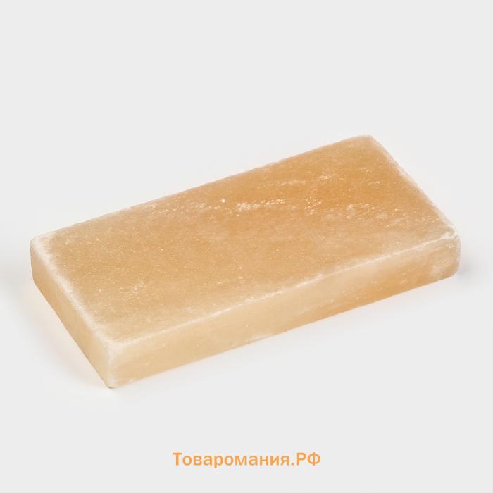 Кирпич из иранской горной соли, 20×10×3 см, микс