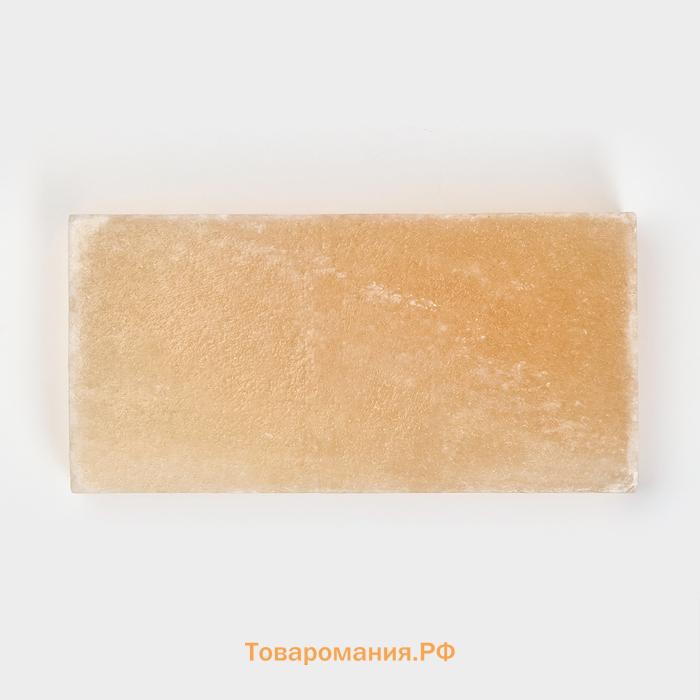 Кирпич из иранской горной соли, 20×10×3 см, микс