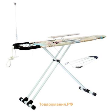 Доска гладильная Nika «Валенсия 1. Fashion», 123,5×46 см, регулируемая высота до 100 см