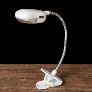Лампа на прищепке "Лучик" 2хLED 23х2,7х5,8 см