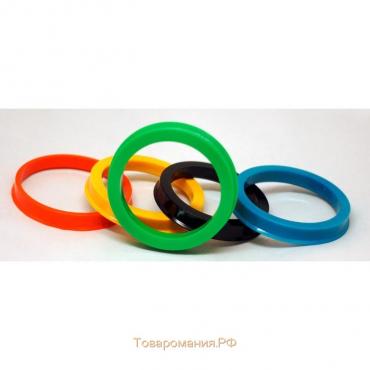 Пластиковое центровочное кольцо ВЕКТОР 110,1-100,1, цвет МИКС