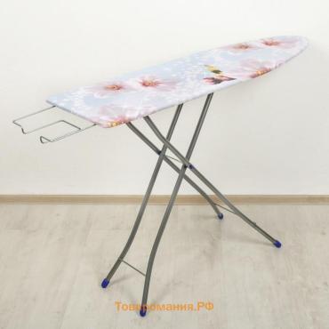 Доска гладильная Nika «Белль-Юниор 1», 111×34,5 см, два положения высоты 70, 80 см, микс